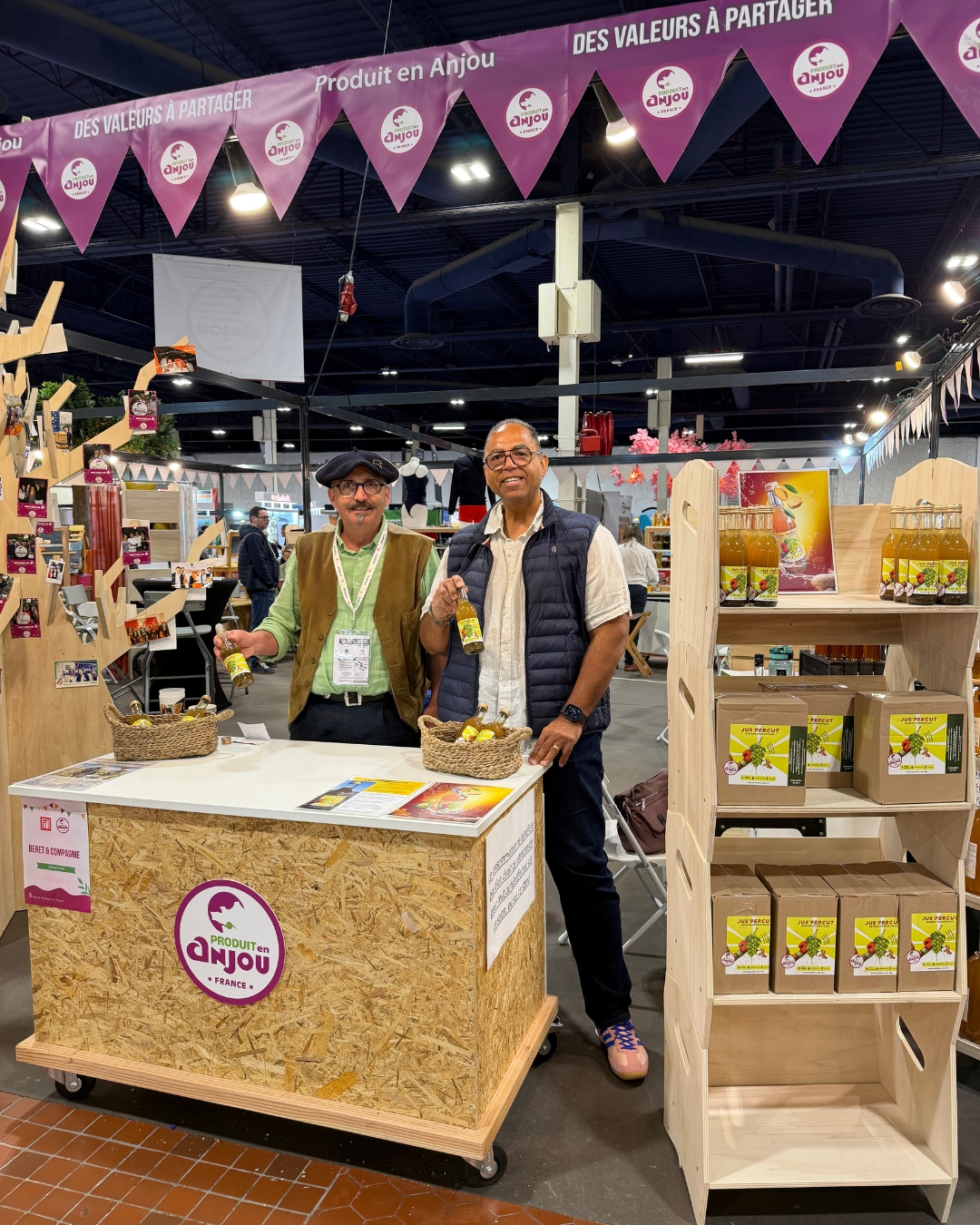 Jus’Percut à la Foire d’Angers : une belle rencontre autour d’une énergie naturelle fabriquée en Anjou